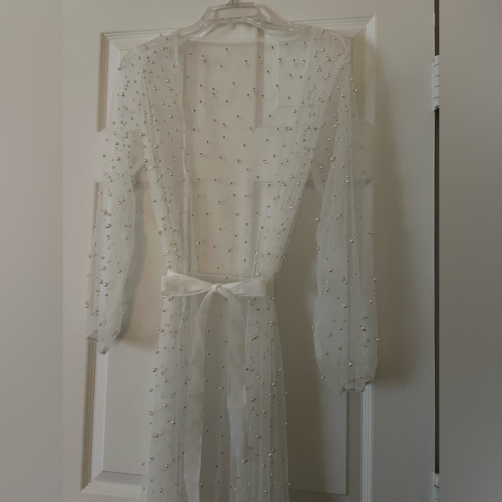 Pearl Bridal Robe
